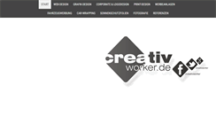 Desktop Screenshot of creativworker.de